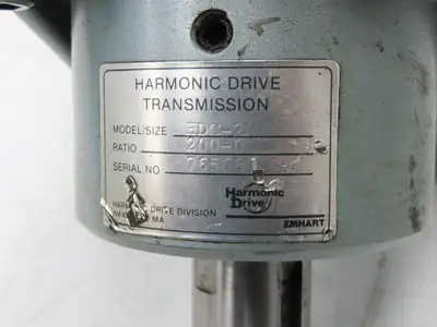 Harmonic Drive HDC-2M Inline Gearbox 200:1 Ratio Gear Reducer