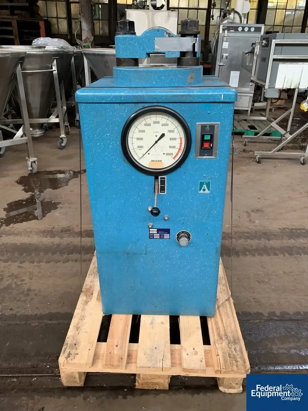 USED Angstrom, Inc. Angstorm Briquet Press, Model 4451