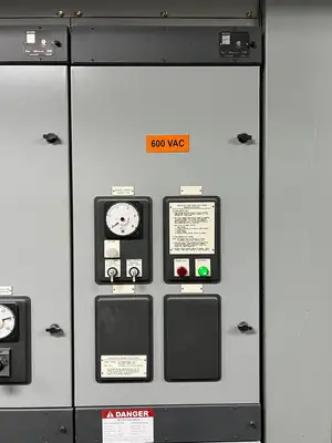LV Double-Ended Unit Substation - 2 x 2000/3000kVA, 13.8kV Transformers w/ 600V MAGNUM DS Switchgear