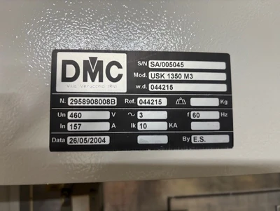 USK 1350 | DMC | Sanders-Wide Belt