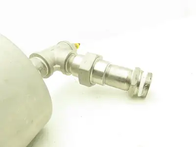 Gast AV461 Intake Vacuum Air Bag Filter Aluminum Housing Pot Style 1-1/4"NPT