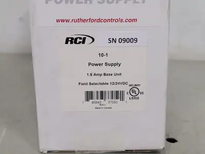 NEW RUTHERFORD CONTROLS 10-1