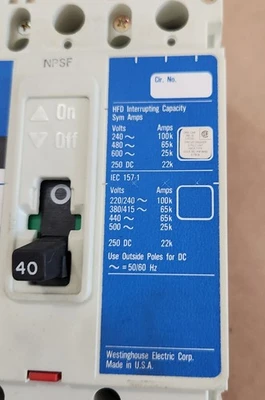 NEW Westinghouse HFD3040L