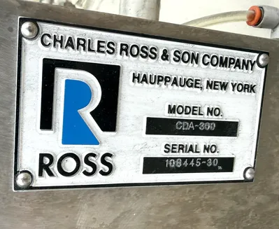 ROSS CDA-300 Dual Shaft Vacuum Mixer BLENDERS / MIXERS | EcReCon Inc (9)