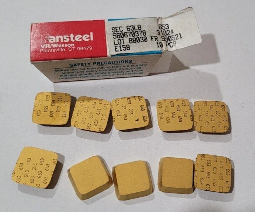New | in-Stock Fansteel Does Not Apply Carbide Inserts California US | Amiron Machinery #725247