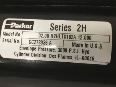 USED PARKER 02.00 H2HLTS182A 12.000