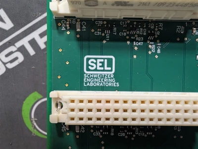 SEL 070-1474 Motor Protection Relay Backplane Assembly Rev D B1474-01-01.D1 Used