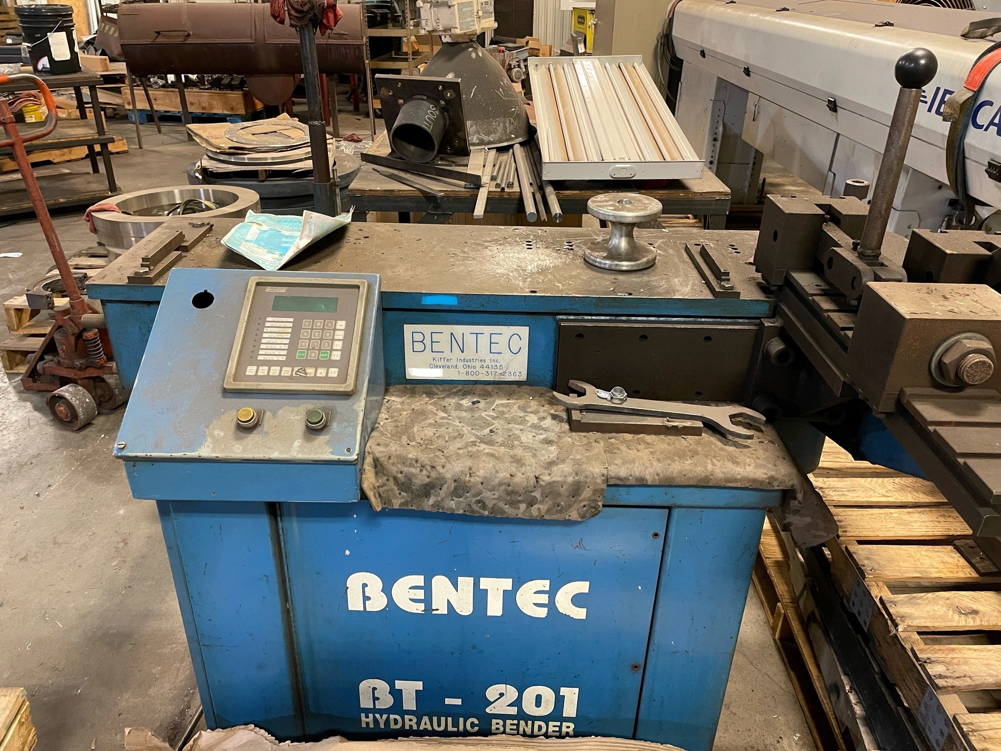 Bentec BT-201 Hydraulic Bending Machine