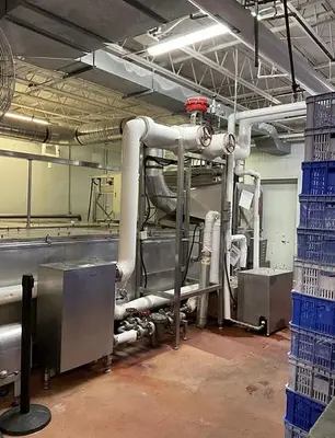 USED TA TI HSING MACHINERY BATCH PASTEURIZER