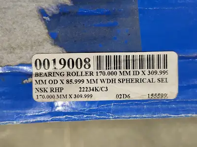 NEW SKF 22234 CCK/C3W33