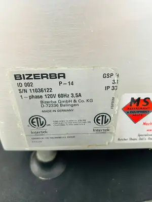 Bizerba GSPH Manual Deli Slicer 2014 Fully Refurbished Tested Working!