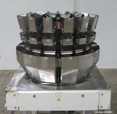 Used HAYSSEN ULTIMA 8-1 Net Weigh Filler Scale Vertical Form & Fill Illinois US | Aaron Equipment #760649