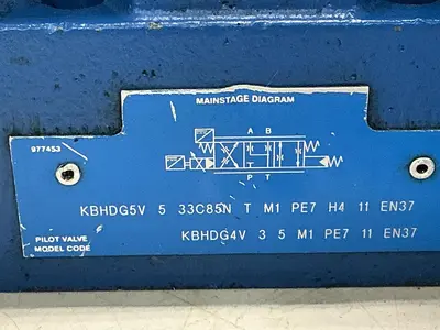 USED VICKERS KBHDG4V 3 5 M1 PE7 11 EN37