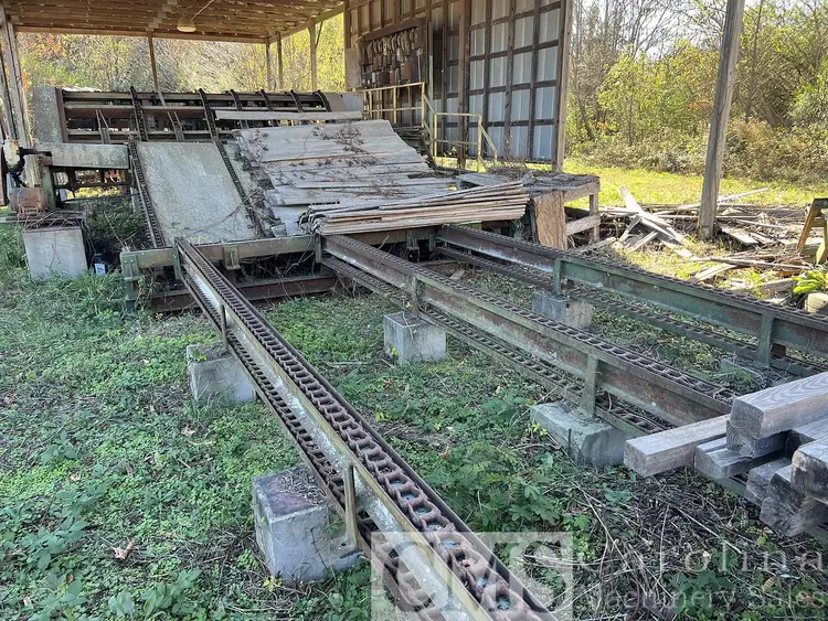 Used IRVINGTON MOORE LUMBER STACKER WITH UNSCRAMBLER Pallet Stackers | CAROLINA MACHINERY SALES #421637