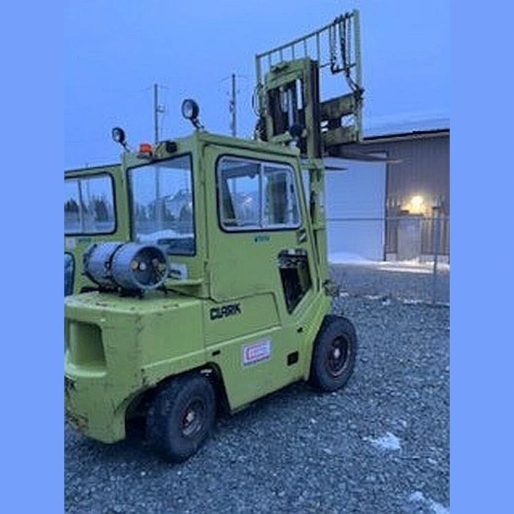 Used 1980 CLARK C500-YS60LP Liquid Propane Forklifts British Columbia CA | Savona Equipment LTD #1170340