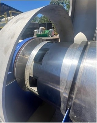 Alfa-Laval PONX 944B-31G decanter centrifuge, 316SS.