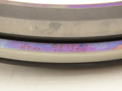 Espey KOM G1762 Carbon Ring Seal w/Rubber O-Ring 12-3/4" OD x 10-3/4" ID