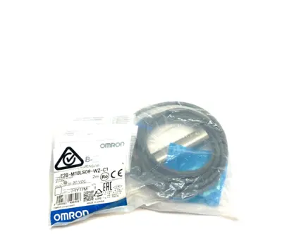 E2B-M18LS08-WZ-C1 | Omron  Inductive Proximity Sensor 2m Leads 10-30VDC - New