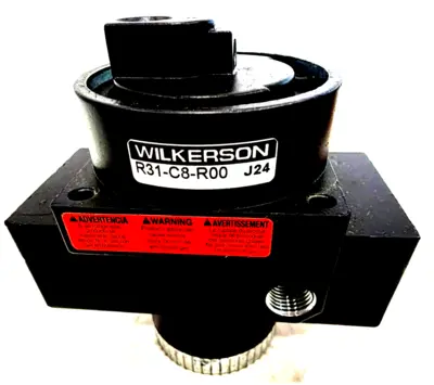 NEW WILKERSON R31-C8-R00 DIAL AIR REGULATOR 025202 R31C8R00