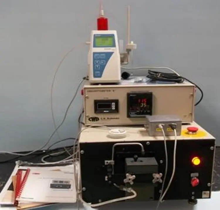 Used BRABENDER RAMA IS THE FIRST DYNAMIC MECHANICAL TEST SYSTEM TO AUTOMATE SAMPLE CONDITIONING AND TESTING Rheometers Texas US | Bamko Surplus Process Equipment #935272