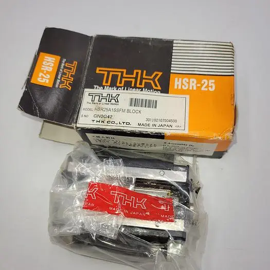 New | in-Stock THK THK HSR-25A1SSFM BLOCK GN0G42 LINEAR BEARING GUIDE*NEW* IN PLASTIC & BOX Linear Guides | ND Industrial Surplus #1218662