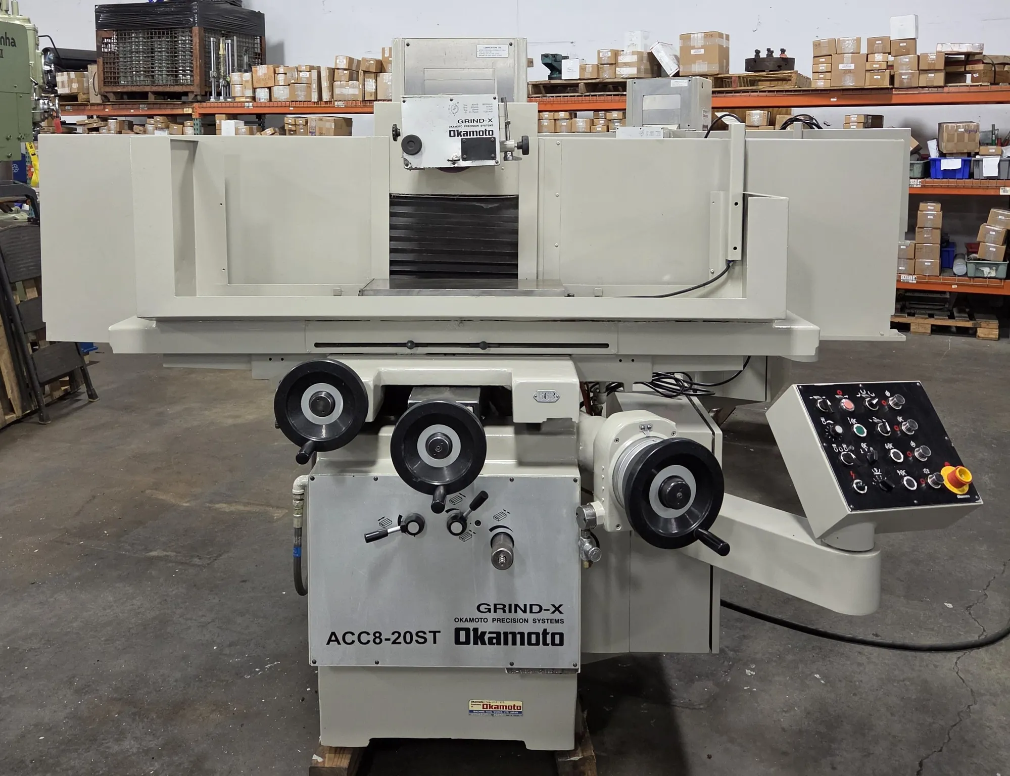 Used 2006 OKAMOTO Grind-X ACC-8-20ST Reciprocating Surface Grinders Kentucky US | Machinery Central #1408667
