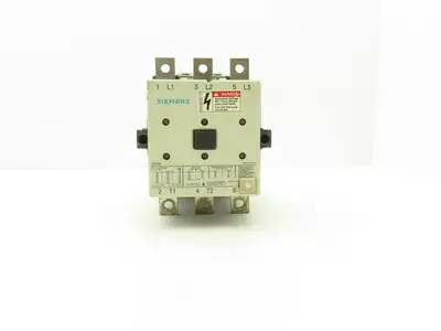 Siemens 3TF56 Motor Starter Contactor  400A-600VAC Max Size 5 120V Coil