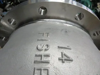 Fisher 14" V150 V-Ball Control Valve
