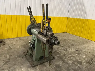 2,000 LBS X 12" LITTELL MODEL #20-12 DOUBLE END PULL OFF UNCOILER COIL REEL: STOCK #23713