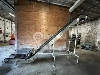 Used FLEXWALL Z-STYLE STAINLESS STEEL CONVEYOR Conveyors Massachusetts US | US Recycling Equipment #1465935