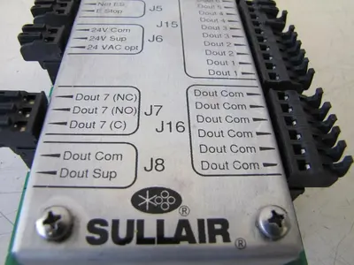 Sullair 02250154-052 I/O Module WS Controller for Air Compressor 5510 V/A 5500