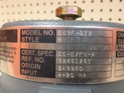 USED Foxboro E69F-BI2