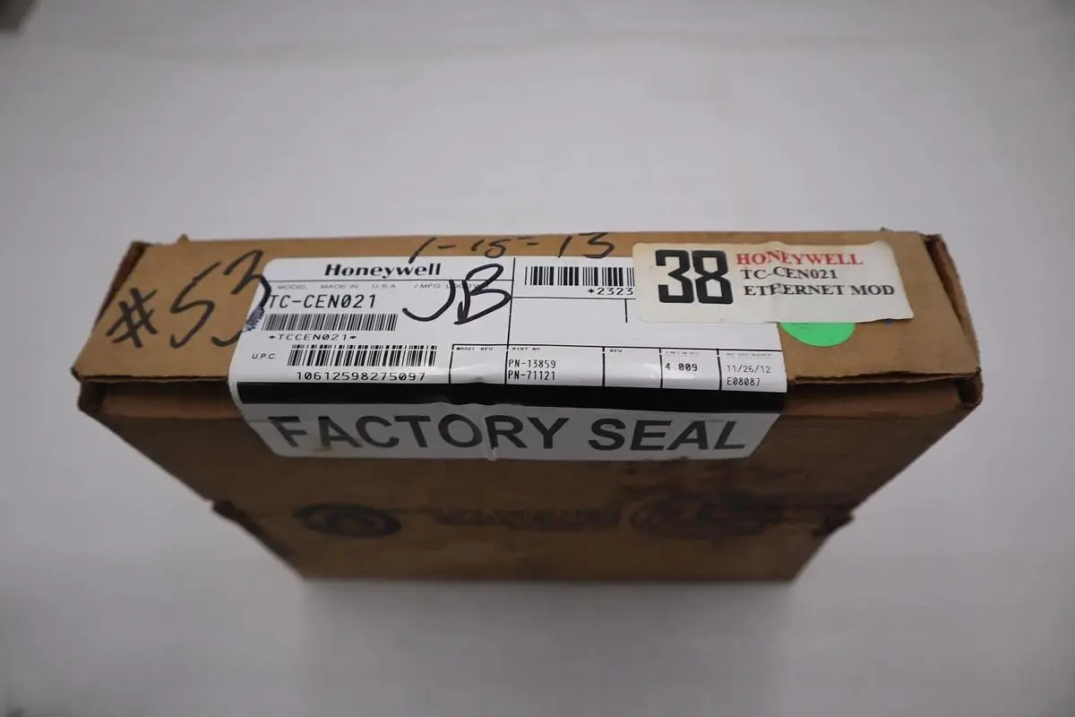 HONEYWELL TC-CEN021 / TCCEN021 ETHERNET MODULE 10/100MB STOCK G549