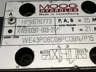 USED MOOG WE43P06C08PCOBN/P15