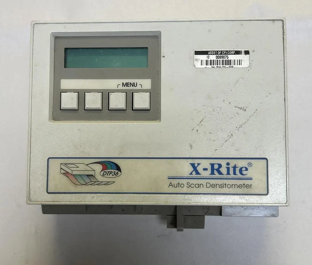 Used X-RITE DTP36 Misc Electrical & Power Parts | Surplus Asset Holdings #1218408