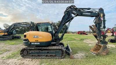 Used 2024 HYUNDAI HX85A Crawler Excavators Georgia US | National Equipment Dealers #1422218