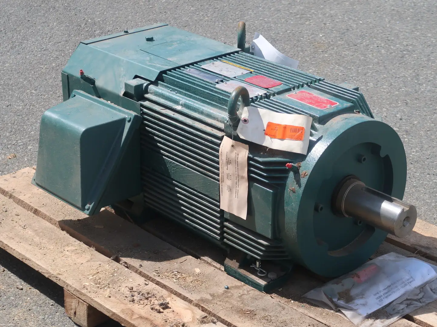 75 hp, 575 volts, 2500 rpm, FL2882Z Electric Motor