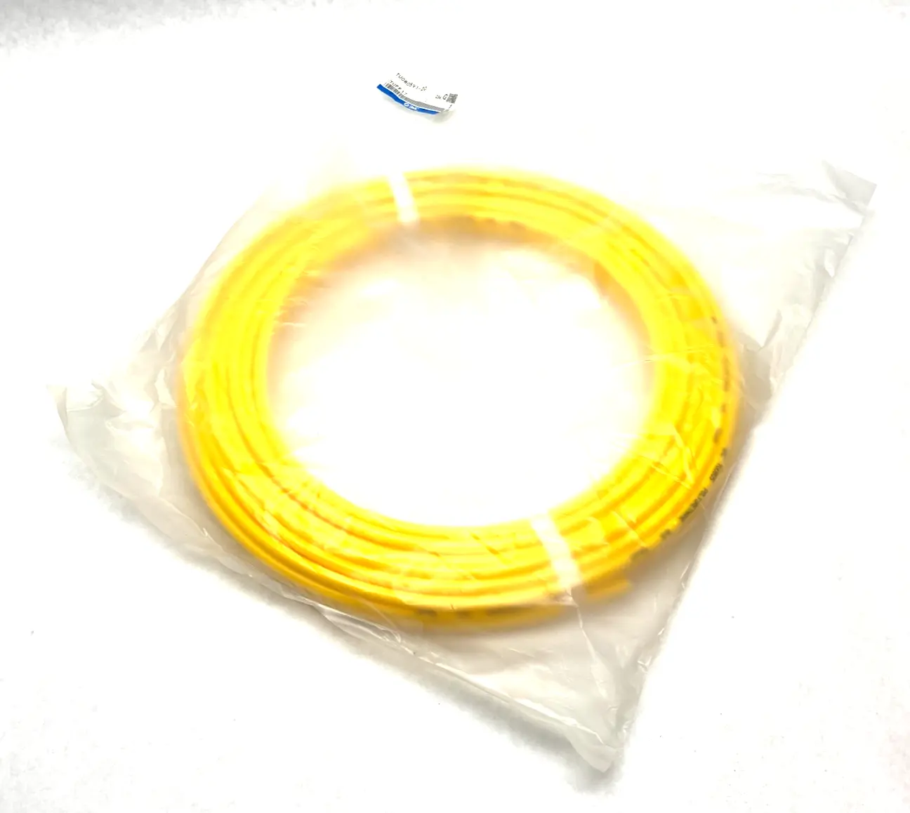 NEW SMC POLYURETHANE TUBING, YELLOW, TU 8MM PKG OF 20M