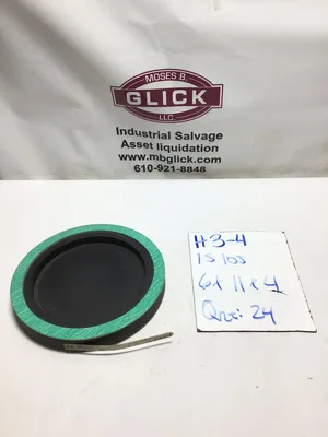 BS&B SAF-T-GRAF Graphite Rupture Disk 9″ Ansi 150 Burst Pressure 47.75 PSIG