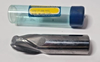 Ultra Tool 1" Carbide End Mill 320B With Weldon Flat