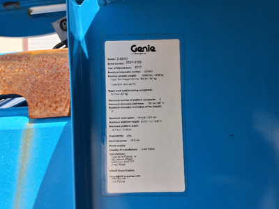 Used 2017 Z-62/40 Genie Articulating Boom Lifts North Carolina US | Stack Equipment #1418882