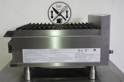 LOLO 24” COUNTERTOP NATURAL GAS 4 BURNER HOT PLATE MODEL LHP424MPF (WITH ELECTRIC IGNITERS)