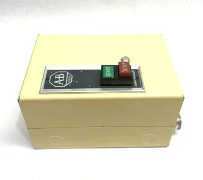USED ALLEN-BRADLEY SER. B FULL-VOLTAGE MAGNETIC MOTOR CONTROLLER 3-PH