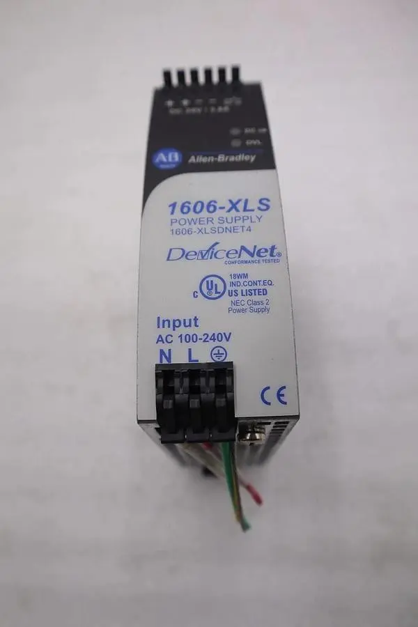 ALLEN BRADLEY 1606-XLSDNET4 AB SER. A 100-240VAC 0.9-0.35A STOCK L-733-A