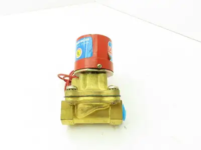 Lancer 4LD2LB3102 2-Way Skinner Solenoid Valve 3/8" NPT N.C. 0-100psi 120v HW