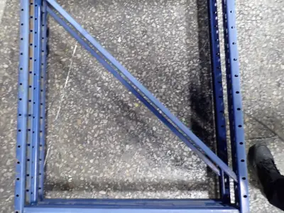 38" X 167" Pallet Racking Uprights - Keystone