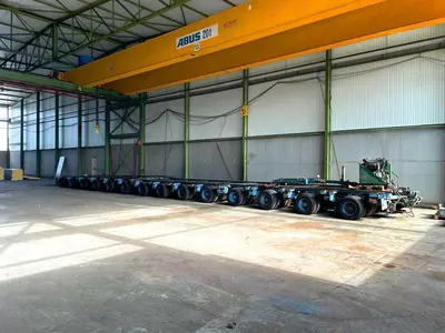 USED NICOLAS MODULAR TRAILER 400 TON