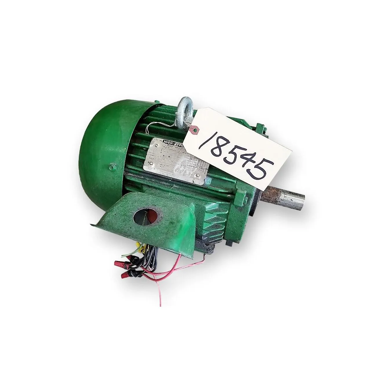 Used 7.5HP Toshiba 1,750RPM TEFC Electric Motor - 213T