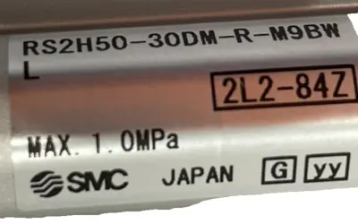 NEW SMC RS2H50-30DM-R-M9BWL CYLINDER RS2H5030DMRM9BWL