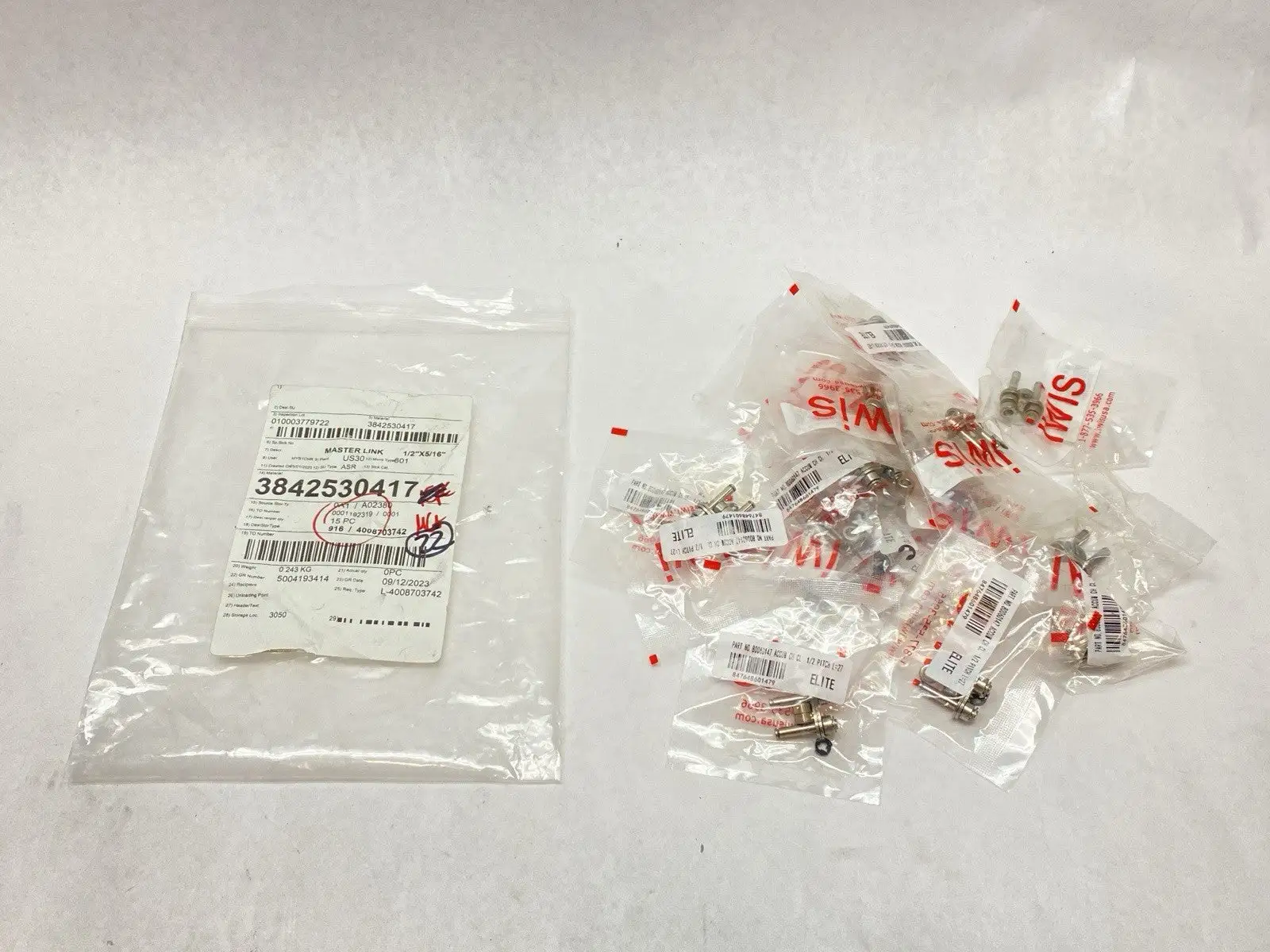 New | in-Stock Bosch Rexroth Master Link LOT OF 20 Misc Fasteners Michigan US | Maverick Industrial Sales #1507233